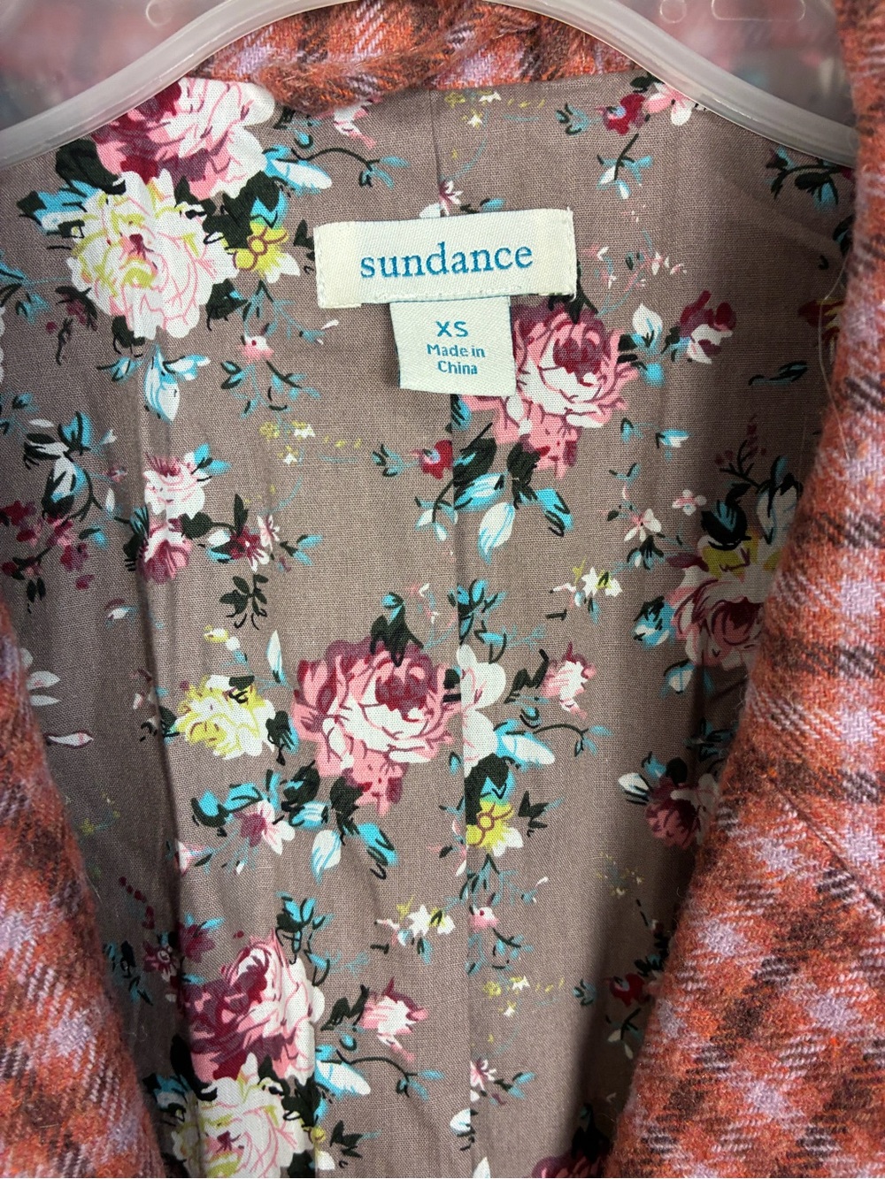Sundance Women’s The Lisa Plaid Wool Blend Blazer Jacket Size XS - Picture 3 of 13